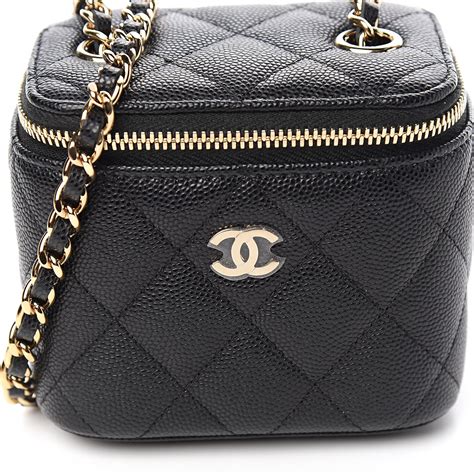 chanel mini makeup case|chanel vanity case original.